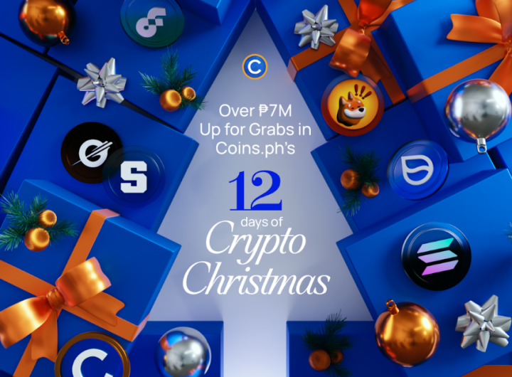 Over P7M Up for Grabs in Coins.ph’s 12 Days of Crypto Christmas!