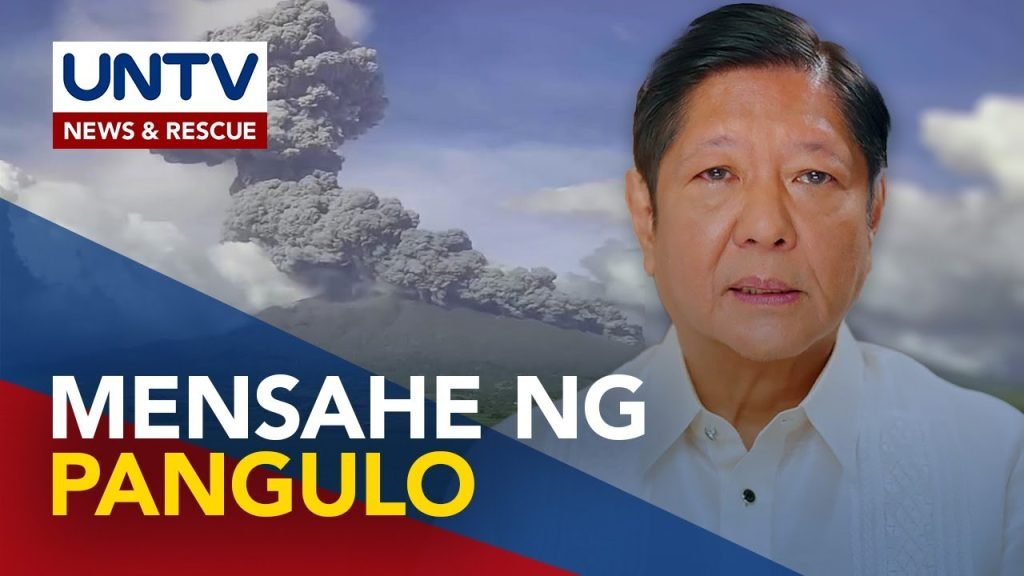 PBBM, nanawagan ng pagsunod sa awtoridad kaugnay ng pagsabog ng Bulkang Kanlaon