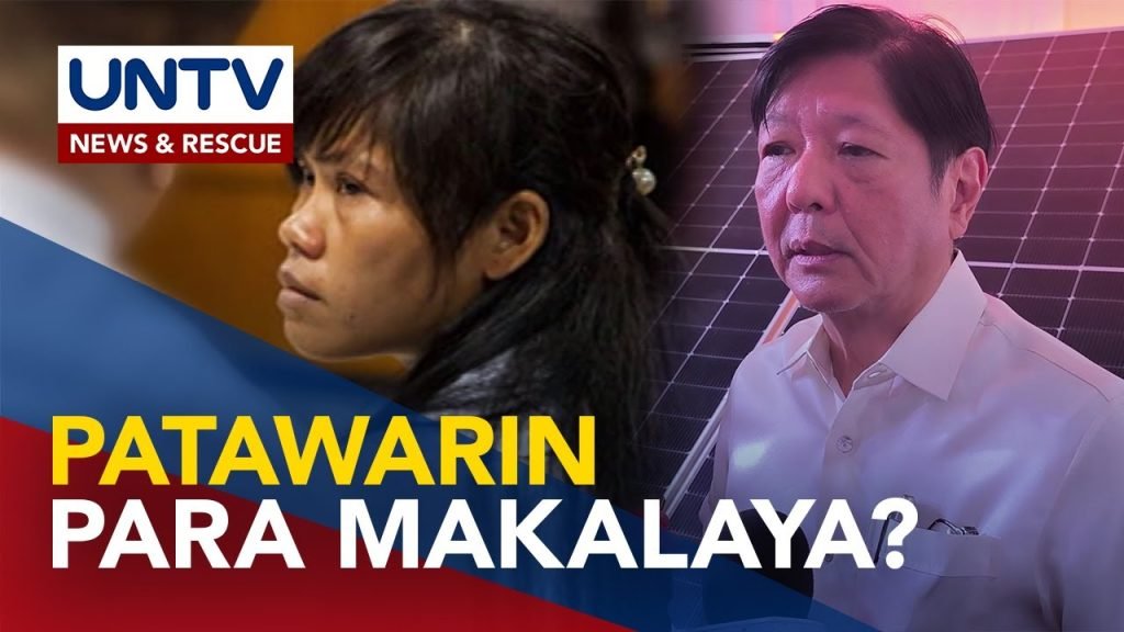 PBBM, pinag-aaralan ang posibleng pagbibigay ng executive clemency kay Mary Jane Veloso