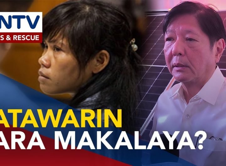 PBBM, pinag-aaralan ang posibleng pagbibigay ng executive clemency kay Mary Jane Veloso