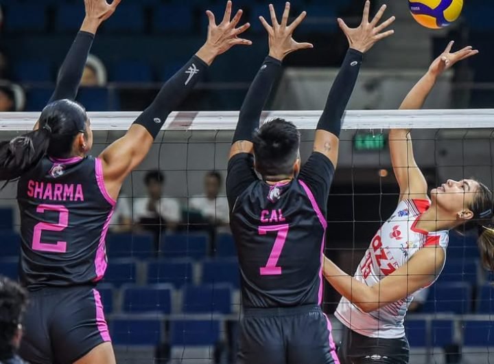 PVL MVPs Brooke Van Sickle and Myla Pablo conspire for winning performances in Petro Gazz's close sweep of reeling Akari, while Farm Fresh ends sister