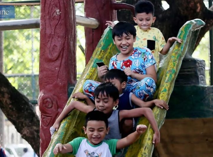 Playtime bliss at the park