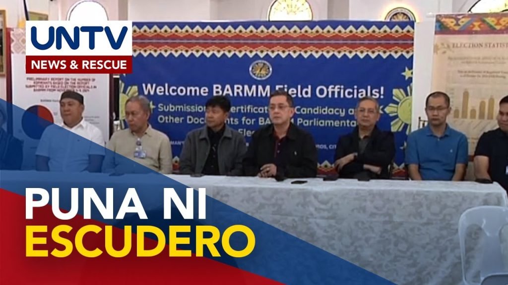 Puna ni Escudero sa ilang probisyon ng BARMM Election Code, kinikilala ng COMELEC