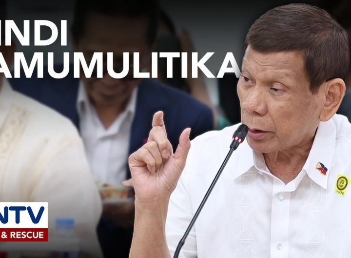 Rekomendasyon laban kay dating Pangulong Duterte at iba pa, hindi pamumulitika - House Quad Comm