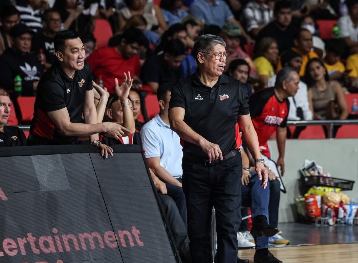 Returning San Miguel coach Leo Austria in the PBA Commissioner's Cup.