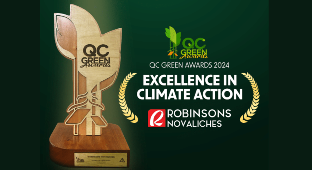 Robinsons Malls is a certified Green Mall Awardee at QC government’s Green Awards