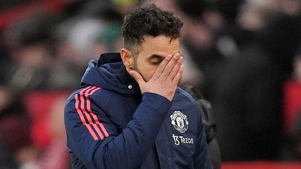 Ruben Amorim says Manchester United are currently in "maybe one of their lowest moments"