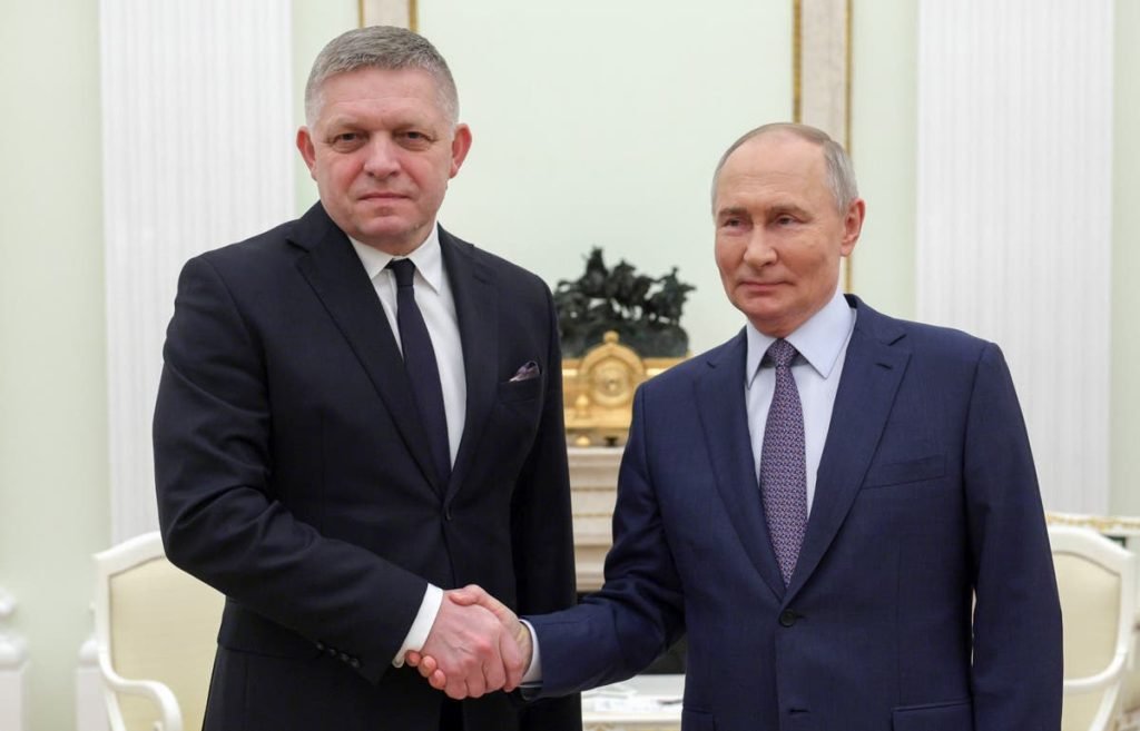 Russia Ukraine war latest: Putin hosts Slovak PM Robert Fico and vows ‘destruction’ after Kazan drone attack