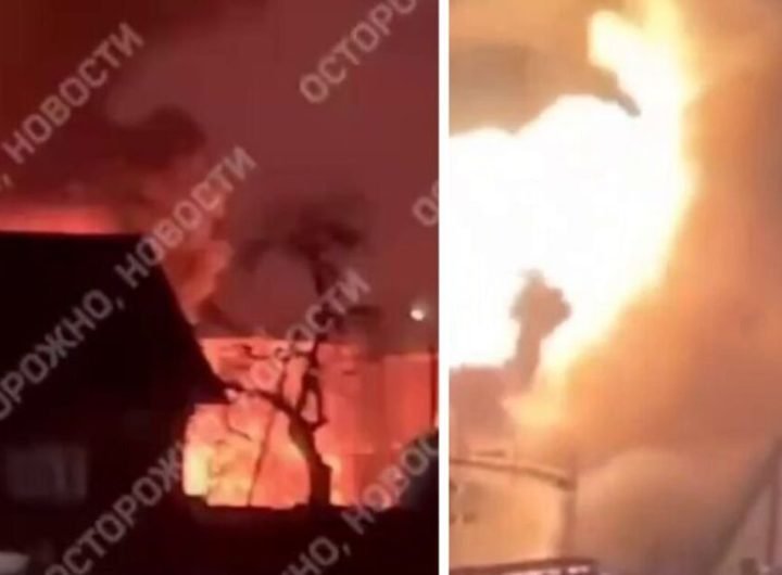 Russia burning as key oil facility 'devastated in massive Ukrainian drone attack' | World | News