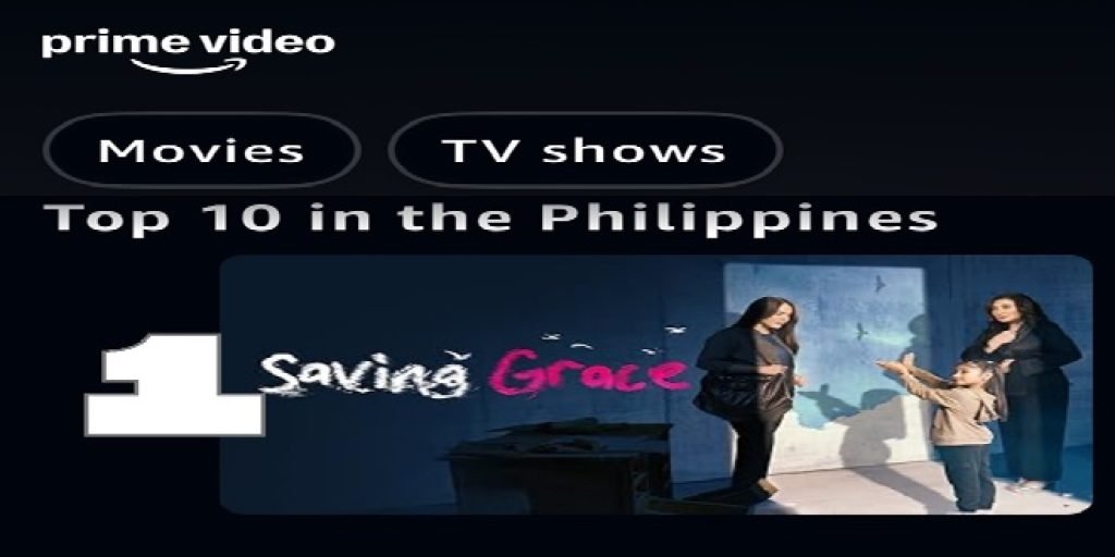 Saving Grace number 1 on Prime Video