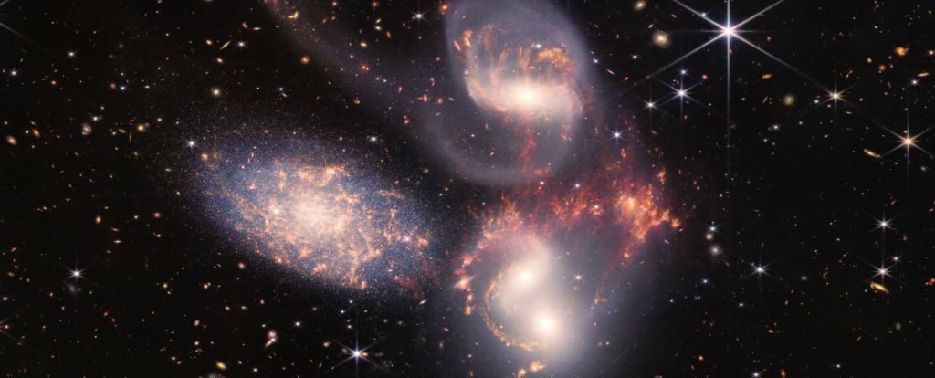 Scientists Find Galaxies Colliding at Millions of Kilometers an Hour : ScienceAlert