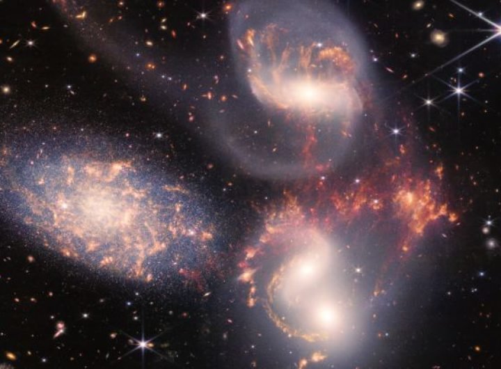 Scientists Find Galaxies Colliding at Millions of Kilometers an Hour : ScienceAlert