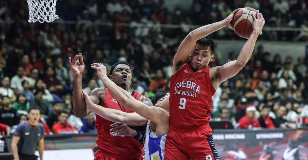 Scottie Thompson drains the game-winning triple at the buzzer to preserve the efforts of import Justin Brownlee and RJ Abarrientos as Barangay Ginebra