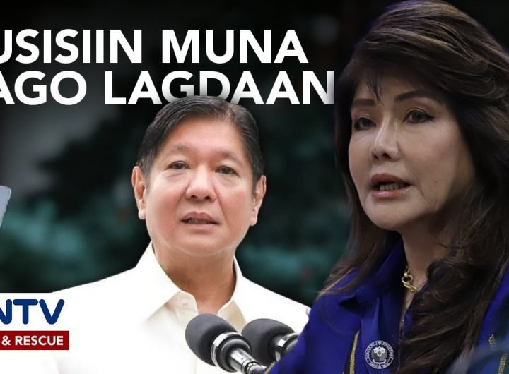 Sen. Imee Marcos, nanawagan kay PBBM na i-review nang mabuti ang 2025 Budget