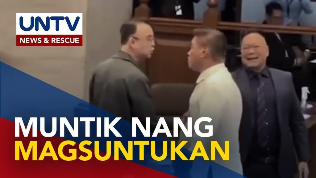 Sen. Migz Zubiri at Sen. Alan Peter Cayetano, nagkainitan sa Senado sa viral video