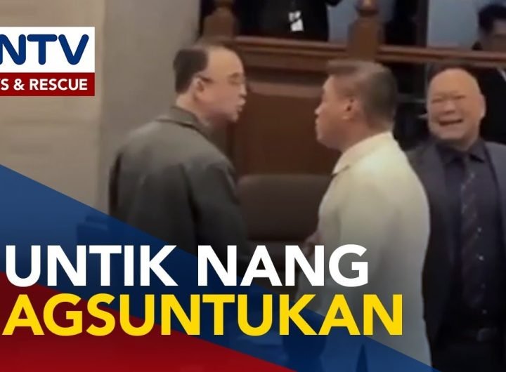 Sen. Migz Zubiri at Sen. Alan Peter Cayetano, nagkainitan sa Senado sa viral video