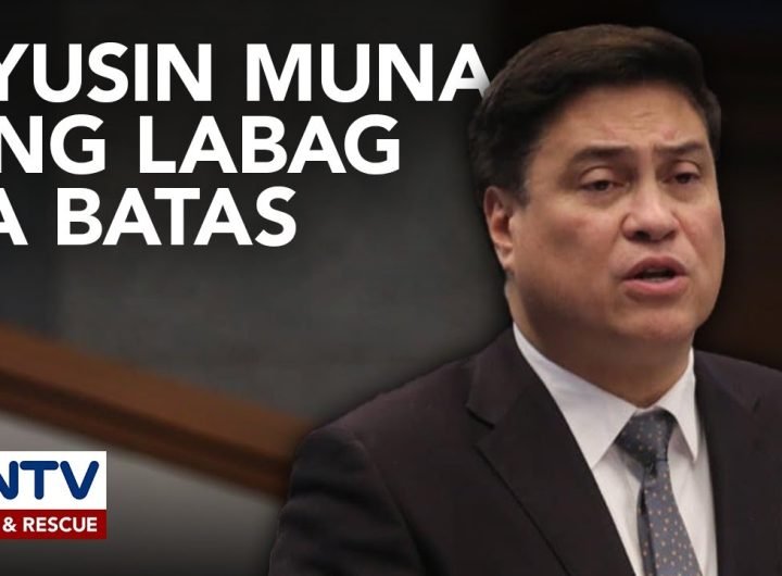 Sen. Zubiri, nanawagang ayusin muna ang mga isyu sa panukalang 2025 budget bago lagdaan