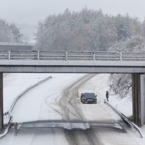 Snow, rain and wind weather warnings could disrupt new year festivities across UK