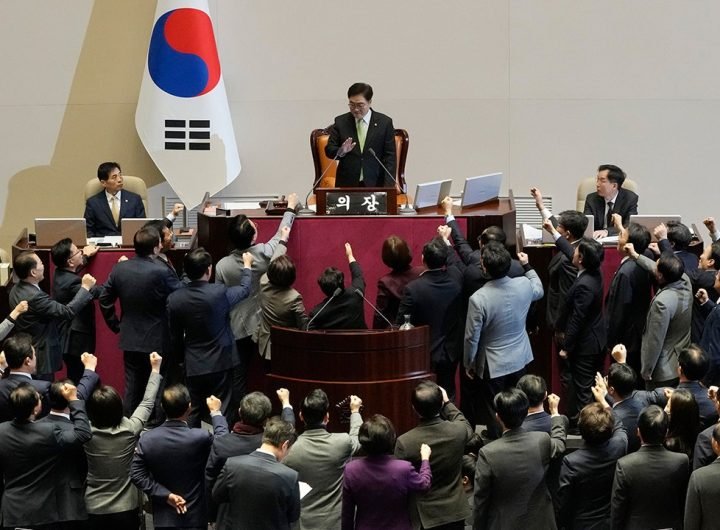 South Korea's opposition-controlled National Assembly votes to impeach acting President Han