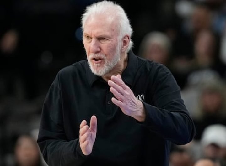 Spurs coach Gregg Popovich expresses desire to return to bench in 1st comments since stroke