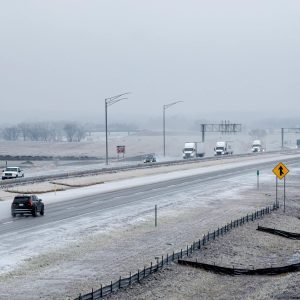 Storms encase Iowa, eastern Nebraska in ice