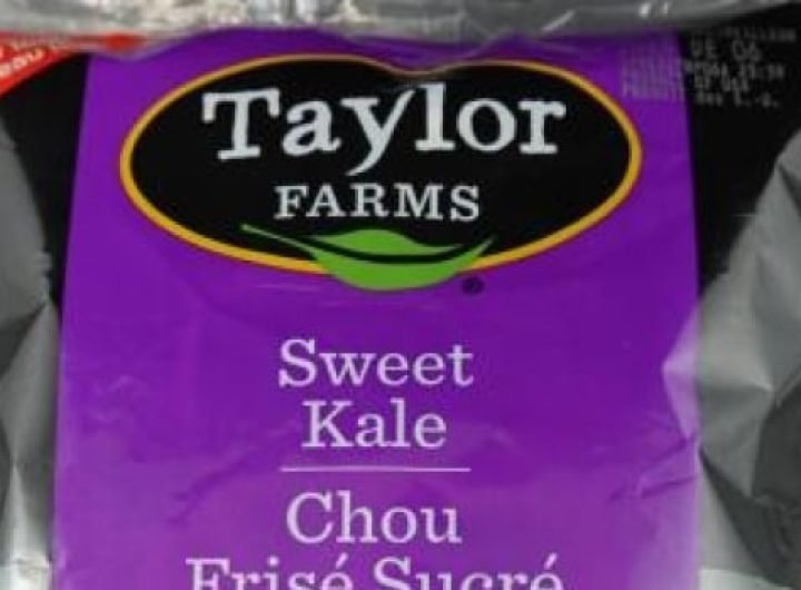 Taylor Farms brand Sweet Kale Chopped Kit recalled due to salmonella risk