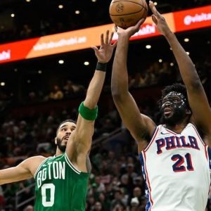 The 76ers' resurgence continues as they win for the sixth time in the past eight games, with Philadelphia handing the Celtics their first back-to-back