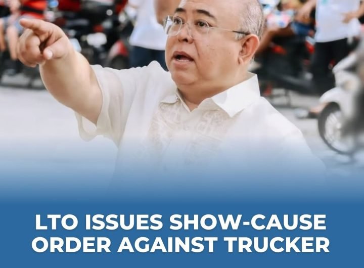 The Land Transportation Office (LTO) announced Saturday that it has preventively suspended the driver’s license of the truck driver who rammed multipl