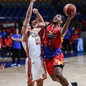 The Phoenix Fuel Masters complete a massive upset of NorthPort to barge into the winning column and deal the Batang Pier their first loss in the PBA C