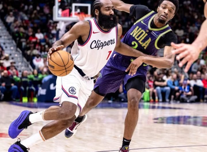 The contending Los Angeles Clippers stave off a serious upset bid from the lowly New Orleans Pelicans, who fall to their 10th straight loss and 19th i