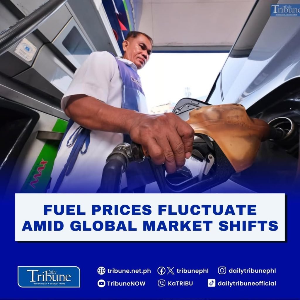 The prices of fuel sold at the local pumps are displaying mixed movements in response to geopolitical and market factors, with both rollbacks and incr