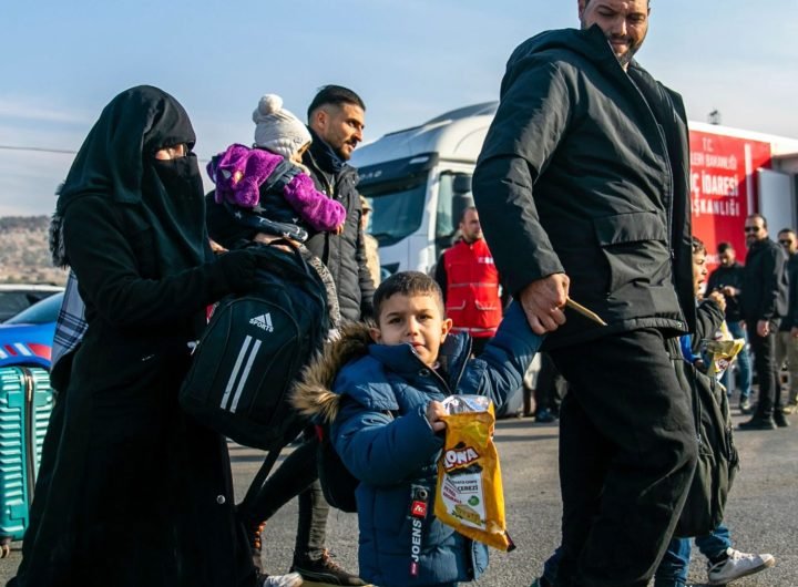 Thousands of Syrian refugees return home after brutal dictator Bashar al-Assad toppled by rebels