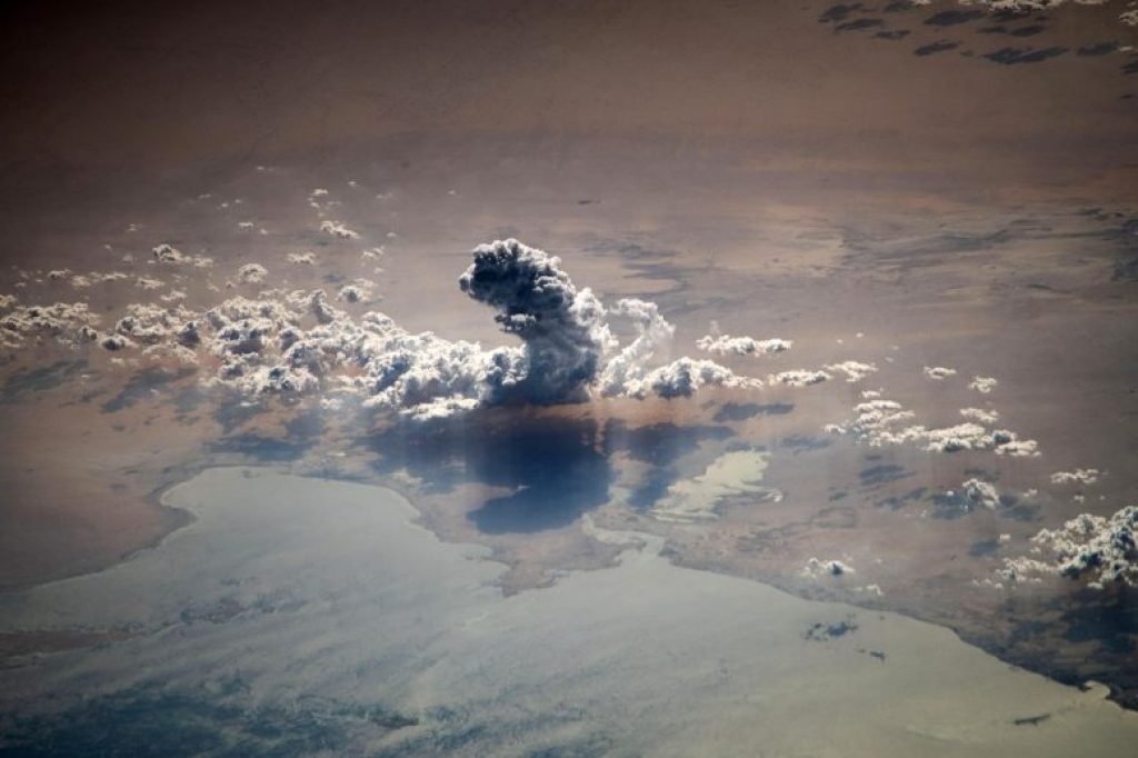 Cumulus Congestus Cloud Astronaut Photo