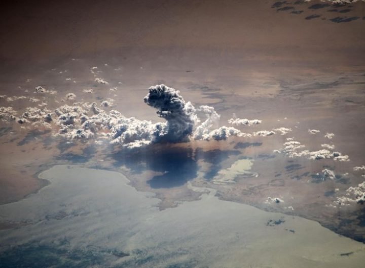 Cumulus Congestus Cloud Astronaut Photo