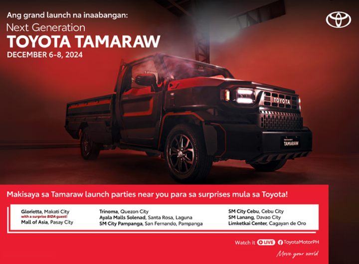 Toyota Philippines Launches All-New Tamaraw