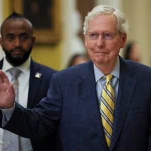 Trump era echoes ‘dangerous’ times before WW2, warns Mitch McConnell