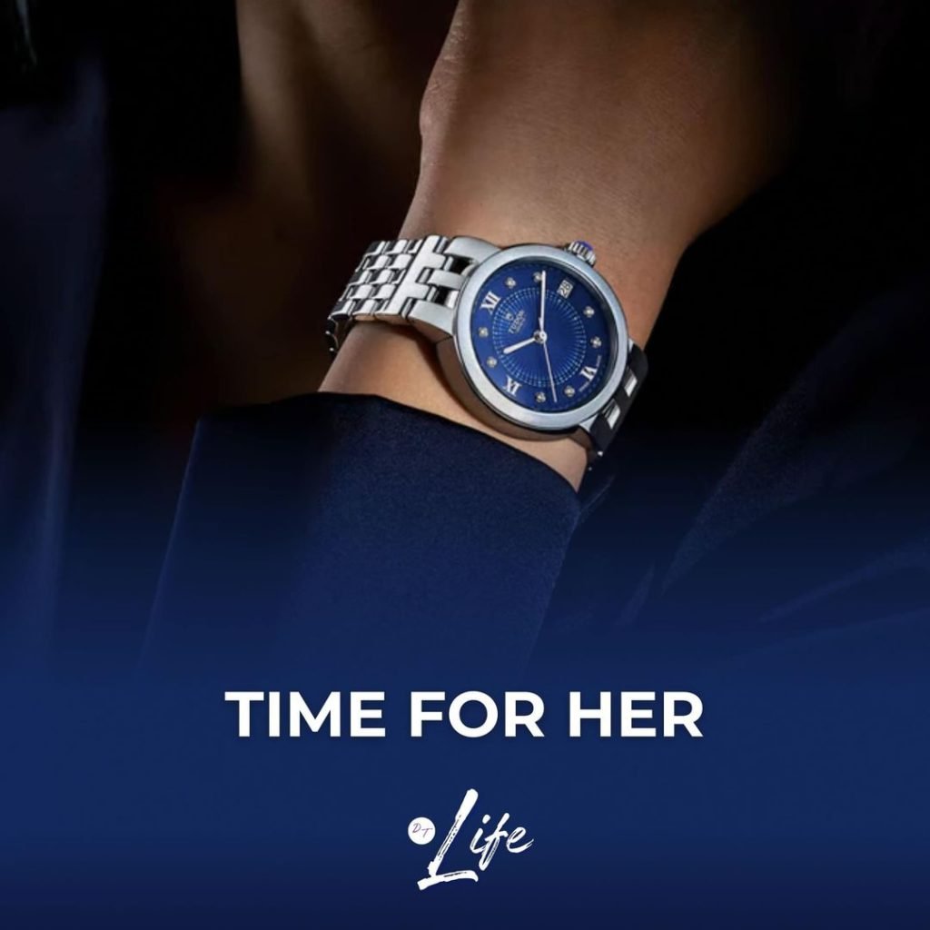 Tudor revisits the feminine Clair de Rose line with the addition of new, brand-signature blue dials.