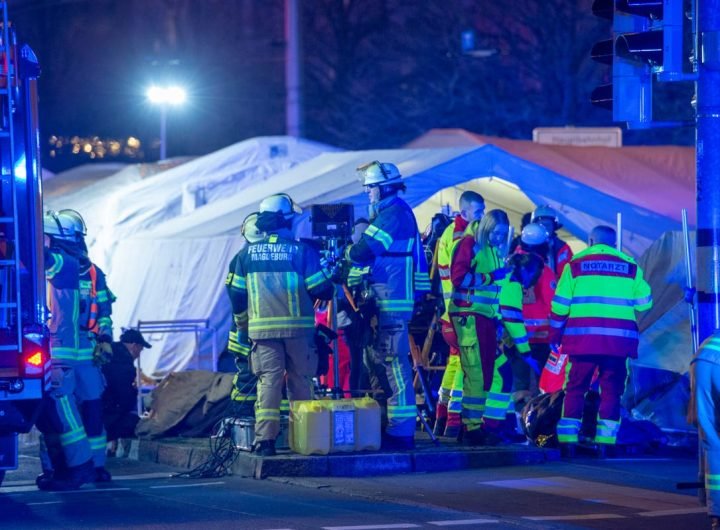 Two dead and up to 80 injured after car drives 400m into crowd at Magdeburg Christmas market - latest