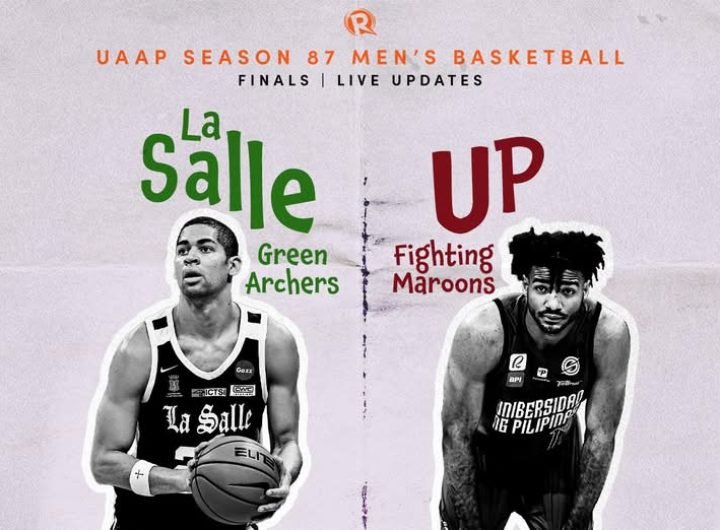 UAAP FINALS G1 | END OF 3Q: UP’s offense surges, while La Salle’s falters as the Maroons take a 54-50 lead over the Green Archers heading to the closi