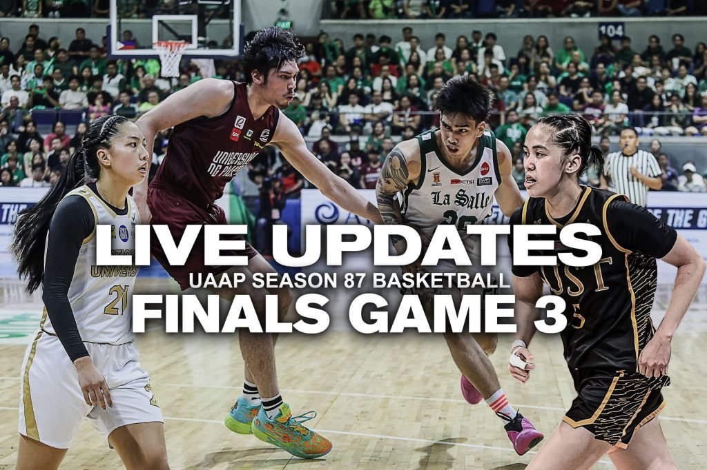 UAAP Season 87 basketball Finals Game 3 La Salle vs UP