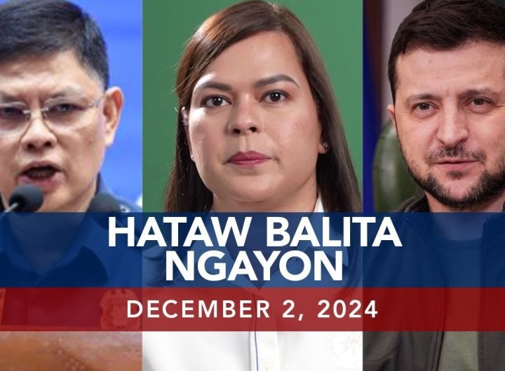 UNTV: Hataw Balita Ngayon | December 02, 2024