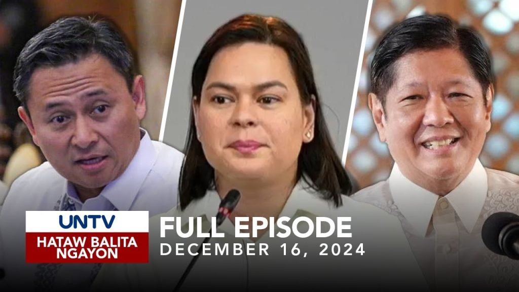 UNTV: Hataw Balita Ngayon | December 16, 2024