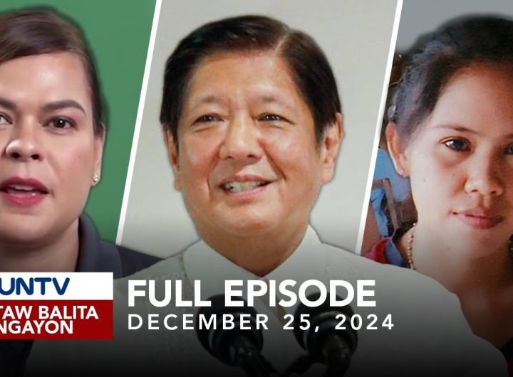 UNTV: Hataw Balita Ngayon | December 25, 2024