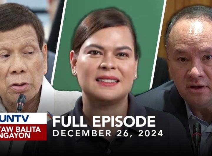 UNTV: Hataw Balita Ngayon | December 26, 2024