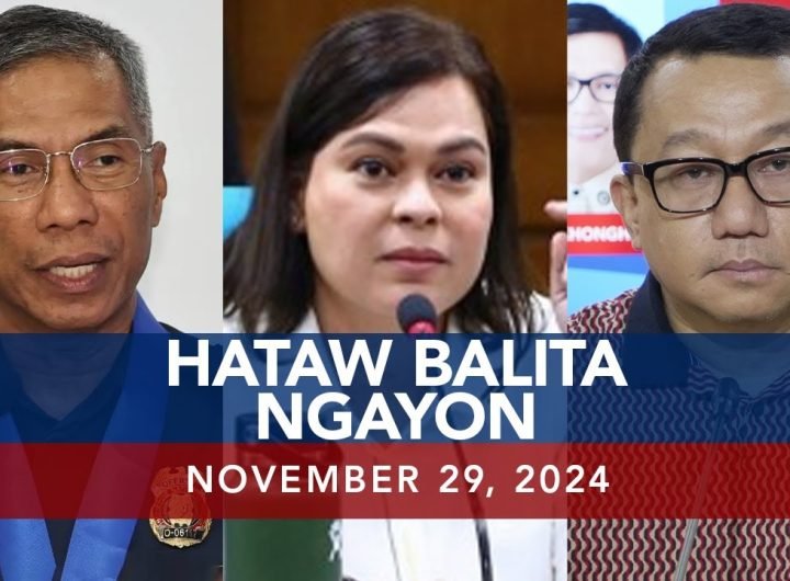 UNTV: Hataw Balita Ngayon | November 29, 2024