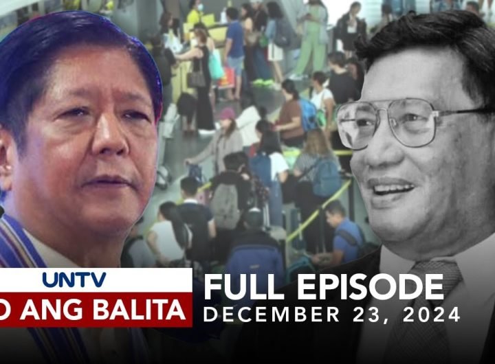 UNTV: Ito Ang Balita | December 23, 2024