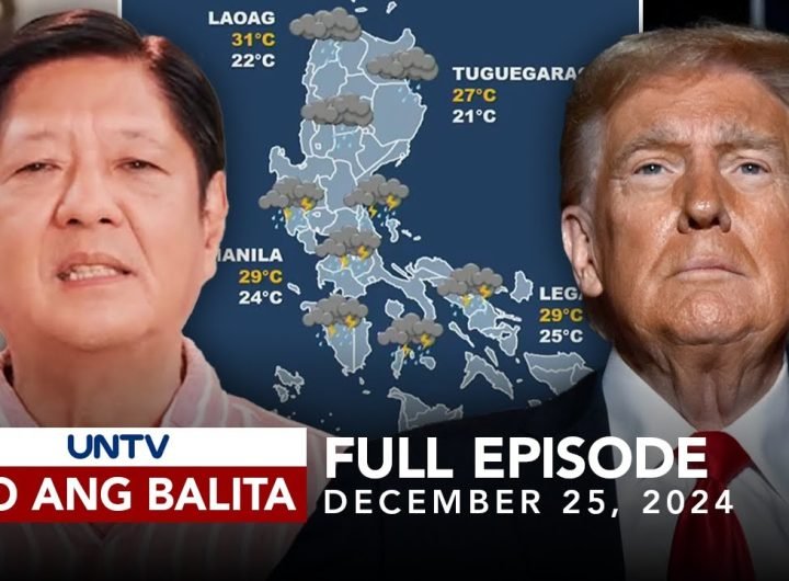 UNTV: Ito Ang Balita | December 25, 2024