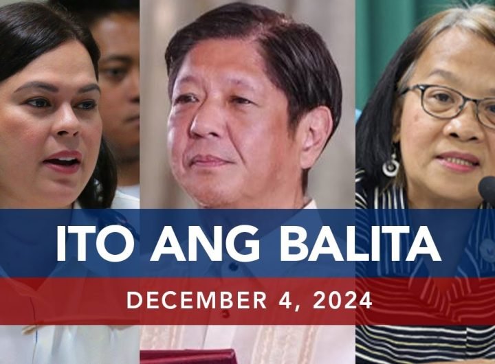 UNTV: Ito Ang Balita | December 4, 2024