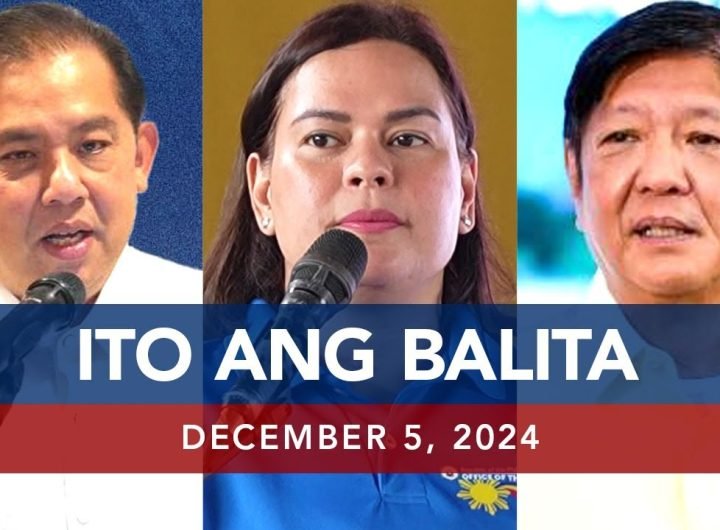 UNTV: Ito Ang Balita | December 5, 2024