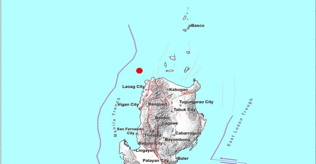 UPDATED. A magnitude 5.6 earthquake struck Burgos, Ilocos Norte, on Monday morning, December 30. Phivolcs says damage and aftershocks are expected.